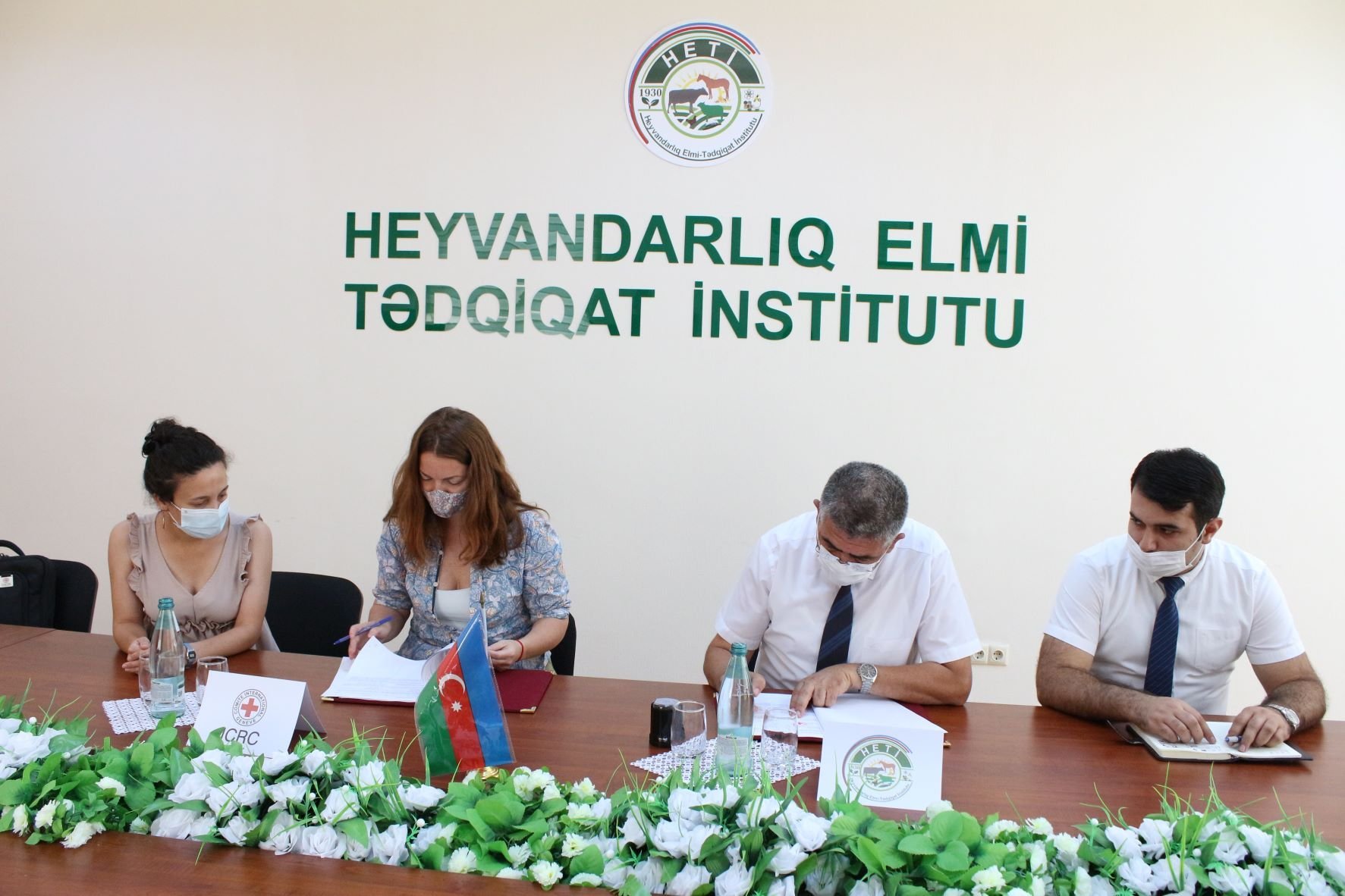 A memorandum of understanding was signed between the Scientific Research Institute of Animal Husbandry and the International Committee of the Red Cross