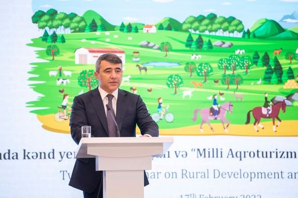 A seminar on the development of rural areas and creation of a national agrotourism system was held in Azerbaijan.