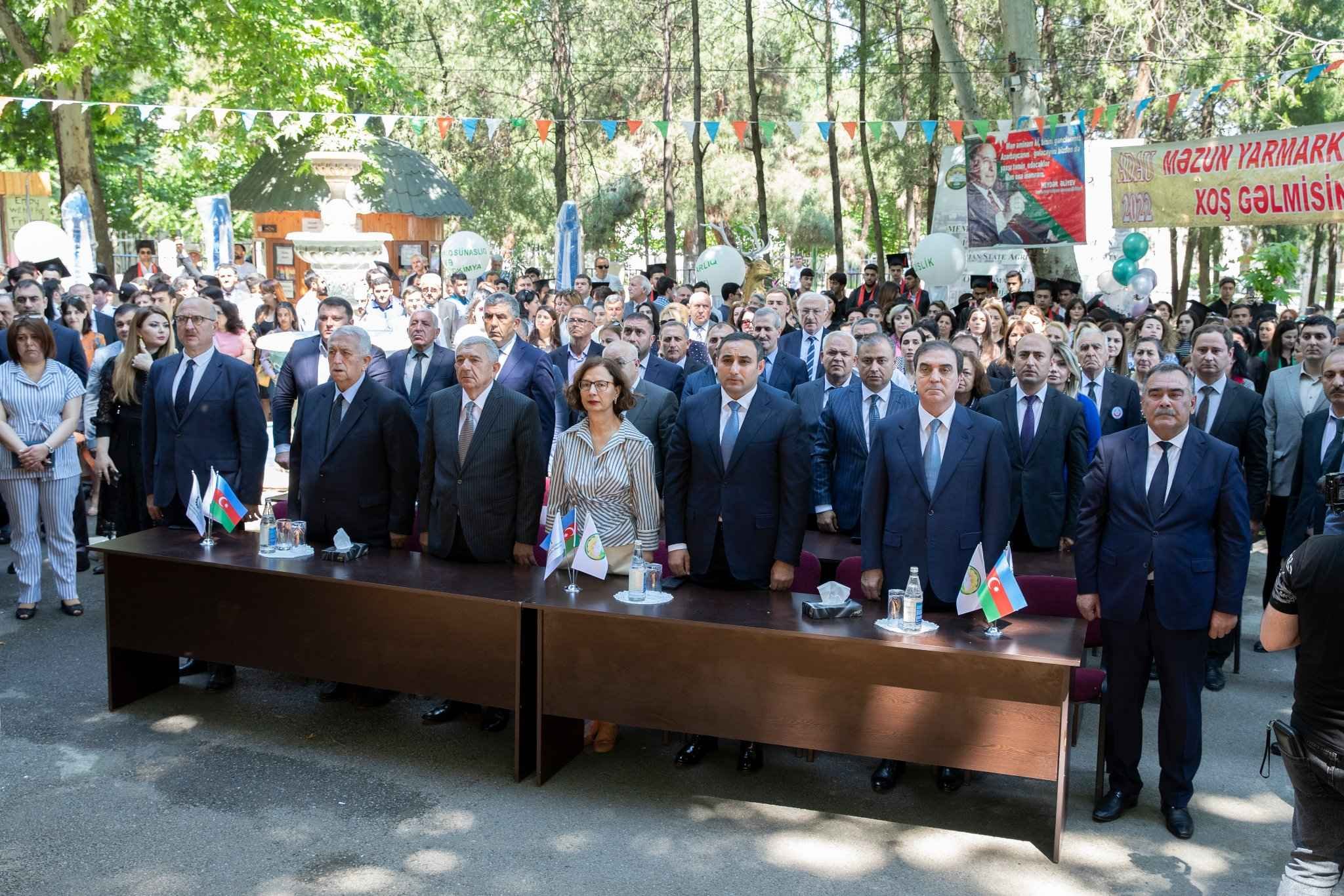 "Graduate-2022" fair was held at Azerbaijan State Agrarian University. Various research institutes and companies participated in the fair.