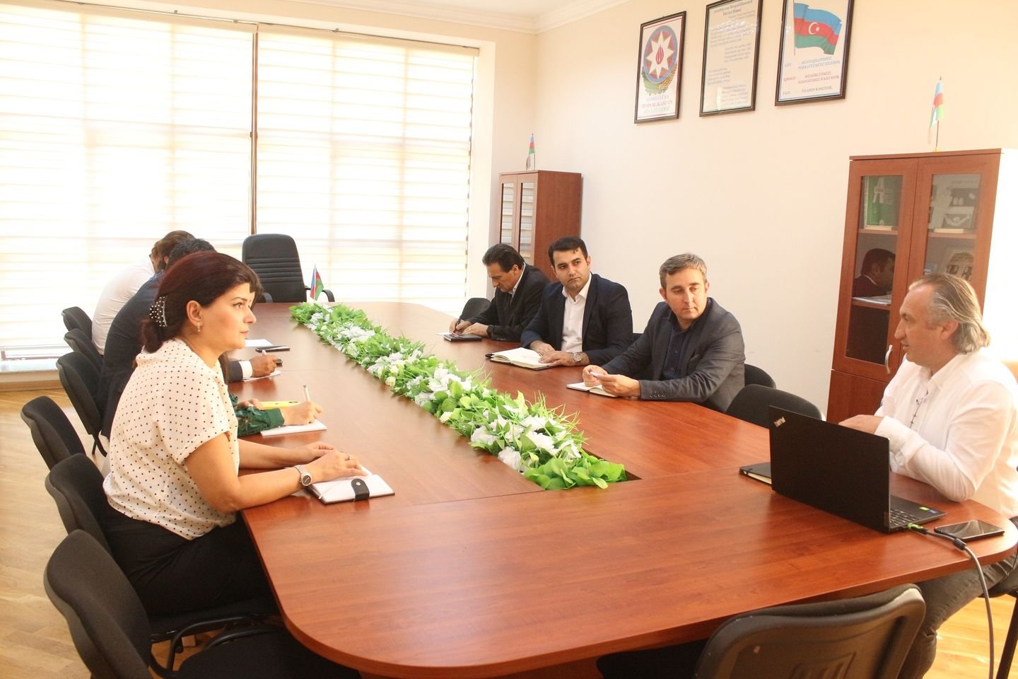 Director of the International Livestock Research and Training Center Dr. During Engin Unay's visit to the Scientific Research Institute of Animal Husbandry, a discussion was held between the two institutions