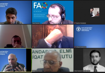 An online meeting was held within the framework of FAO's Technical Cooperation Program