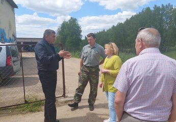 Representatives of the Scientific Research Institute of Animal Husbandry visited the Goat Farm located on the outskirts of Minsk