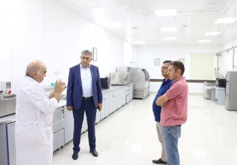 Abdullah Chil, director of the Eastern Mediterranean Agricultural Research Institute, visited SRIAH