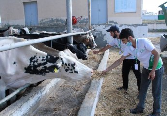 The participants of the "Agriculture of Tomorrow" Summer School project visited the Livestock Science and Research Institute