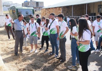 The participants of the "Agriculture of Tomorrow" Summer School project visited the Livestock Science and Research Institute