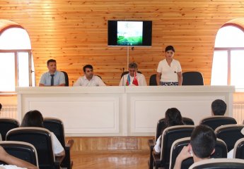 The participants of the "Agriculture of Tomorrow" Summer School project visited the Livestock Science and Research Institute