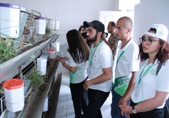 The participants of the "Agriculture of Tomorrow" Summer School project visited the Livestock Science and Research Institute