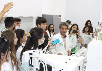 The participants of the "Agriculture of Tomorrow" Summer School project visited the Livestock Science and Research Institute