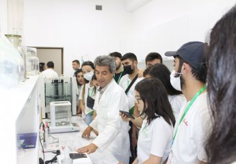 The participants of the "Agriculture of Tomorrow" Summer School project visited the Livestock Science and Research Institute