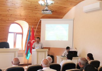 A semi-annual report meeting of the Scientific Research Institute of Animal Husbandry was held