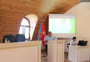 A semi-annual report meeting of the Scientific Research Institute of Animal Husbandry was held