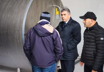 SRIAH  director Mahir Hajiyev visited the "Turyanchay FT LLC" farm located in Agdash district