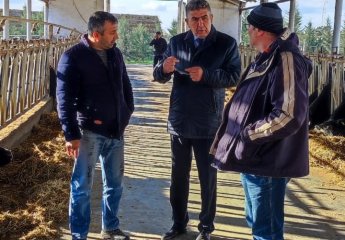 SRIAH  director Mahir Hajiyev visited the "Turyanchay FT LLC" farm located in Agdash district