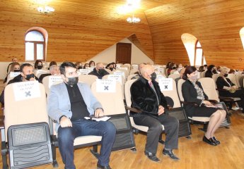 Animal Husbandry Scientific Research Institute of the New Azerbaijan Party Goygol District Organization held a report-election meeting on the activities of the Territorial Party Organization during the period after the 6th Congress.