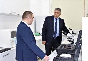 Alexander Deshko, an employee of the Grodno State Agrarian University of the Republic of Belarus, became familiar with the activities of the Animal Husbandry Scientific Research Institute.