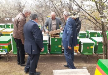 The delegation of the "Beekeeping" Center continues its monitoring in the regions.