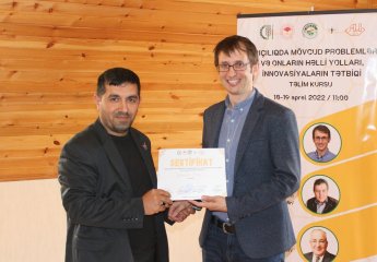 The training course "EXISTING PROBLEMS IN BEEKEEPING AND THEIR SOLUTIONS, APPLICATION OF INNOVATIONS" has been completed.