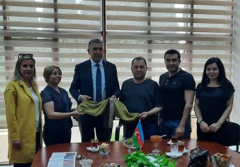 Employees of the Ministry of Agriculture and Forestry of Turkey, Bursa Barama Agricultural Union and "Kozabirlik" company visited Scientific Research Institute of Animal Husbandry.