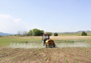 Application of herbicides against one-year dicotyledonous weeds in the agricultural area of the Scientific Research Institute of Animal Husbandry has been started.