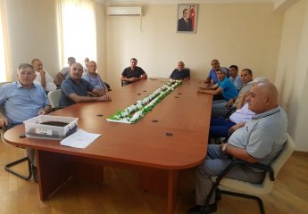 Training was conducted on the topic "Biohumus preparation and application areas"