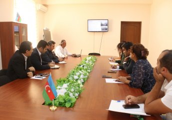 Director of the International Livestock Research and Training Center Dr. During Engin Unay's visit to the Scientific Research Institute of Animal Husbandry, a discussion was held between the two institutions