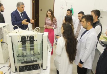 The Scientific Research Institute of Animal Husbandry organized a practical workshop for the 2nd year students of the Veterinary Specialty of the Azerbaijan State Agrarian University