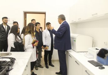 The Scientific Research Institute of Animal Husbandry organized a practical workshop for the 2nd year students of the Veterinary Specialty of the Azerbaijan State Agrarian University