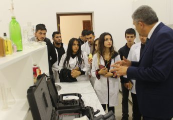 The Scientific Research Institute of Animal Husbandry organized a practical workshop for the 2nd year students of the Veterinary Specialty of the Azerbaijan State Agrarian University