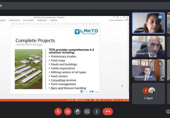 On the initiative of the Agrarian Innovation Center, an online meeting was held with the Turkish company "Lakto" Dairy Technologies