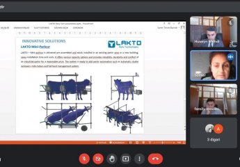 On the initiative of the Agrarian Innovation Center, an online meeting was held with the Turkish company "Lakto" Dairy Technologies