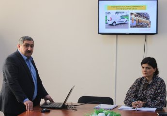 The next day of the "Development of a training program for entrepreneurs and start-ups in the agricultural sector" training was held