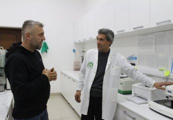 Head of Teta Teknik Tarım LTD company Ercan Korkmaz visited SRIAH